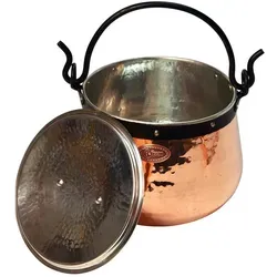 CopperGarden® Kupferkessel 3 Liter verzinnt mit Deckel in kupfer von CopperGarden