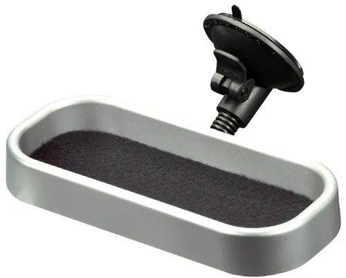 HR-IMOTION silbergraue Auto KFZ Ablageschale Zusatz Ablage + 10 cm Schwanenhals