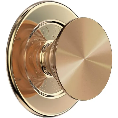 Popsockets MagSafe Round Radial Gold Aluminum in gold von PopSockets