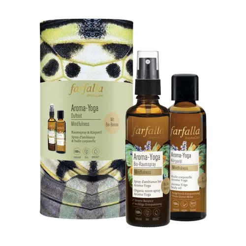 Farfalla Aroma-Yoga Duftset Mindfulness von Farfalla