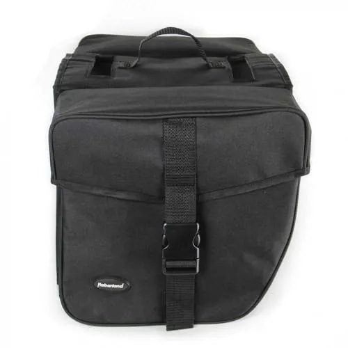 Haberland Doppeltasche für E-Bike, 25 Liter - Fahrradtasche mit 25 Litern Volumen, ideal für E-Bikes, bietet viel Stauraum und ist aus robustem Material gefertigt.