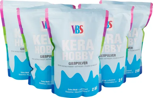 VBS Gießpulver KeraHobby Weiß 10 kg