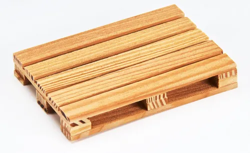 Carson 500907099 Ladegut für Tamiya 1:14 - Europalette - Stapler Holzpaletten