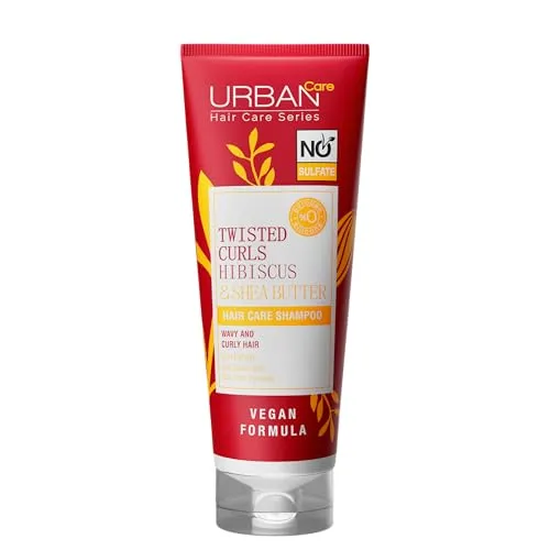 URBAN Care Twisted Curls Hibiscus & Shea Butter Shampoo 250 ml