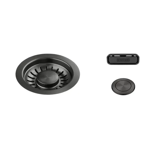 FRANKE Einbauspüle Mythos Masterpiece BXM Zubehör Druckknopf-Ventilset Edelstahl PVD Anth