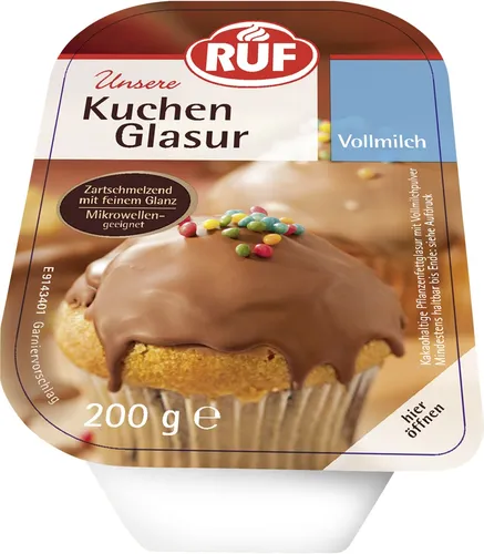 Ruf Kuchenglasur Vollmilch 200g von Ruf