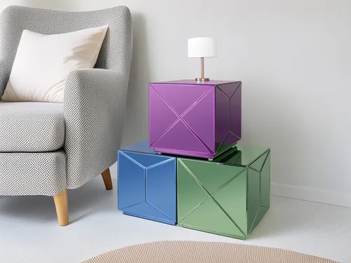 Beistelltische Blau von Meine Wunschleuchte