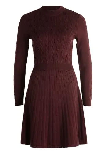 ZERO Damen Strickkleid mit Zopfmuster - Damenkleid in Größe 42, casual und figurbetont, aus hochwertigem Strickmaterial für optimalen Tragekomfort und vielseitige Kombinationsmöglichkeiten.