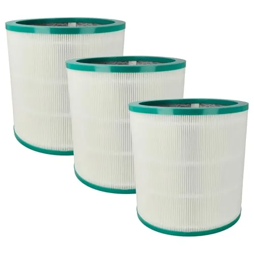 vhbw 3X HEPA Filter kompatibel mit Dyson Pure Cool AM11, Link, Link 305159-01, Link 305158-01 Luftreiniger - Ersatz-Filter