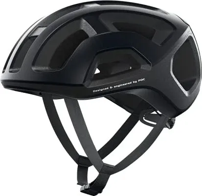 POC Ventral Lite Fahrradhelm 50-56CM, schwarz - Fahrradhelme - Ultraleichter Rennradhelm, perfekt für Wettkämpfe und lange Fahrten, wo jedes Gramm zählt.