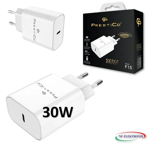 30W Schnell Ladegerät USB-C Netzteil Adapter Stecker für Samsung Apple Handy