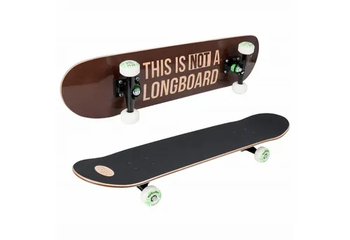 HUDORA Skateboard Harlem ABEC 7 - Stylisches Cruiserboard für Einsteiger - Cruiserboard mit modernem Design, ausgestattet mit hochwertigen ABEC 7 Kugellagern und robustem 7-lagigem Ahornholz-Deck. Ideal für stilbewusste Skater bis 100 kg.