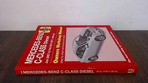 Mercedes-Benz C-Class Diesel (Jun 07 - Feb 14) 07 to 63 Haynes Repair Manual - Umfassendes Reparaturhandbuch mit über 700 Bildern und Diagrammen, ideal für DIY-Fans zur Diagnose und Problemlösung.