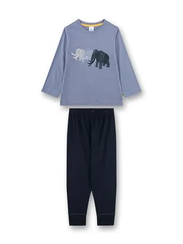 Sanetta Kid's Pyjama Long 233581 - Schlafanzug in Grau für Kinder - Hochwertiger Kinder-Schlafanzug in Größe 104 aus 100% Baumwolle, ideal für einen gemütlichen Schlaf. Jetzt im Bergfreunde.de Online-Shop entdecken!