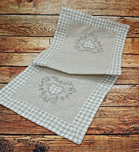 Tischläufer Beige von Heimtexland