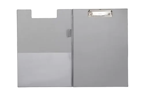 MAUL Klemmbrettmappe 2339295 DIN A4 silber Karton, 1 St. von Maul