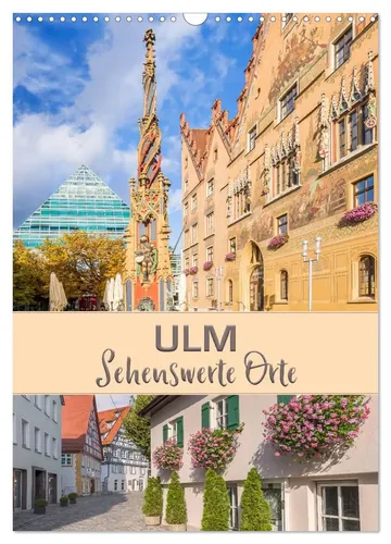 Melanie Viola | ULM Sehenswerte Orte Wandkalender 2026 - Entdecken Sie 14 beeindruckende Motive aus Ulm im DIN A3 Format. Perfekt für Kunstliebhaber und Reisefans! Ein schöner Blickfang für Ihr Zuhause.