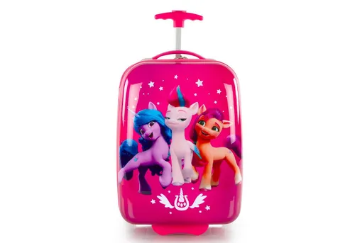 Heys Heys Hasbro My little Pony - 2-Rollen-Trolley 46 cm, leicht und langlebig mit farbenfrohem Design für Kinder, ideal für Reisen
