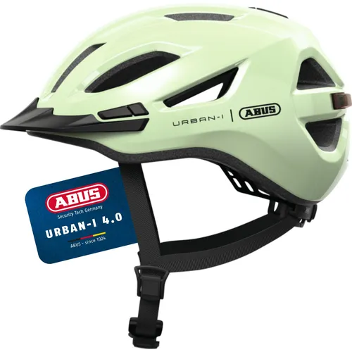ABUS Fahrradhelm URBAN-I 4.0 grün S | 51 cm in grün von ABUS