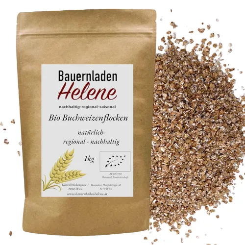 Bio Buchweizenflocken 1 kg – schonend verarbeitet – Bio Qualität