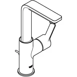 GROHE Lineare Einhand-Waschtischbatterie L-Size von GROHE