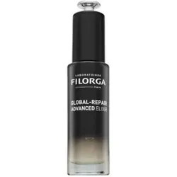 Filorga Global-Repair Serum Advanced Elixir 30 ml - Anti-Aging-Serum für reife Haut, das 10 Zeichen der Hautalterung korrigiert. Intensive Pflege mit hochwertigen Ölen und einem Lipidkomplex für strahlende, jugendliche Haut.