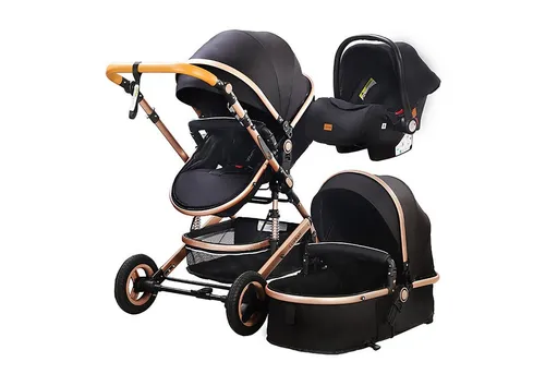 TPFLiving Kombi-Kinderwagen 3in1 Set