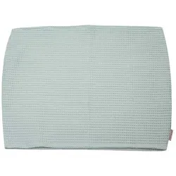 Baby Lagerungsbezug Waffelmuster graublau von HOBEA