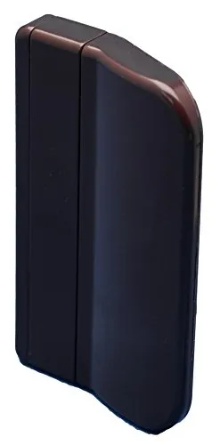 CC-Shopping - Balkontürgriff 911 eckige Ausführung - Kunststoff UV-stabilisiert - für den Außenbereich inkl. 2 Montageschrauben, 70x45x13 mm - (Schokobraun - RAL 8017)