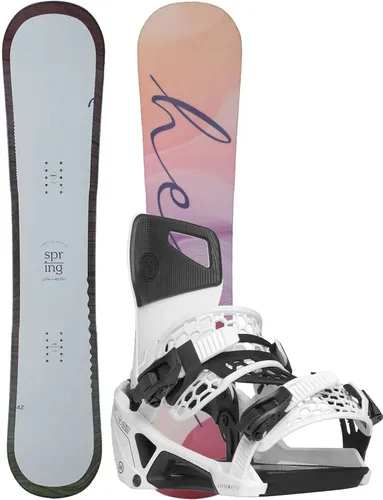 HEAD SPRING 142 2024 mit NIDECKER SUPERMATIC white in weiß von HEAD