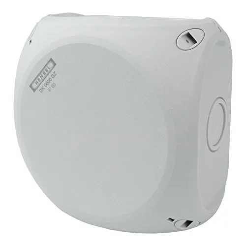 Kabelabzweigkasten DK 0600 GZ ohne Klemme IP66 Abzweigdose Verbindungsdose Feuchtraum Leergehäuse Hensel 5440 Grau