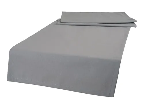 beties Tischläufer Wunschton (1-tlg, 1 Stück Tischläufer), Tischläufer ca. 40x130 cm, unifarben, einfarbig silber