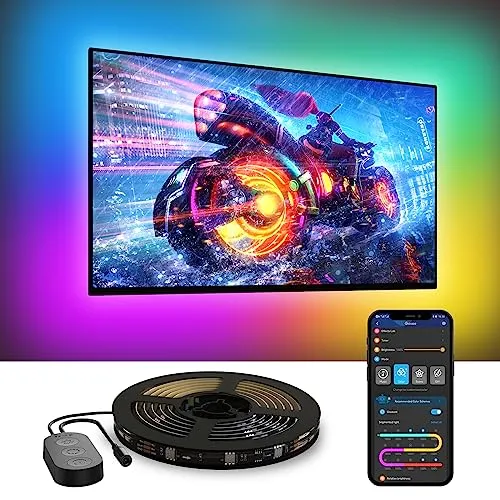 Produktbild Govee TV LED Hintergrundbeleuchtung, RGBIC 3,8M für 55-65 Zoll Fernseher