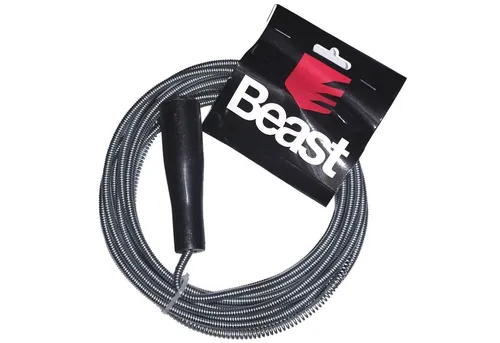 Beast Rohrreinigungsspirale Rohrreinigungswelle Abfluss Ablauf Spirale 8mm, Länge 5m, L: 500 cm, ∅ 8 mm, (1 tlg), Länge: 5 Meter