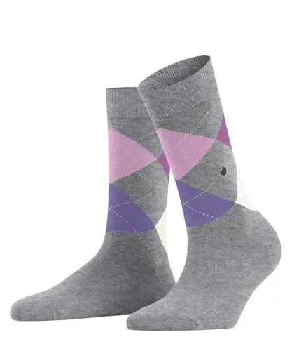 Burlington Damen Queen Socken Baumwolle atmungsaktiv von Burlington