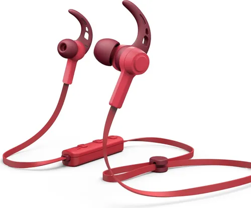 Sport Bluetooth-Kopfhörer Connect In-Ear Mikro Ear-Hook Rot