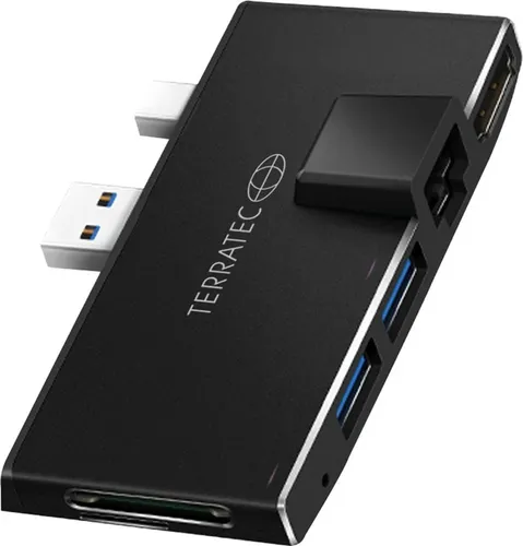 TerraTec Connect Pro2 Microsoft Surface Pro Adapter Kartenleser - Weiteres Notebook-Zubehör mit flexibler Gestaltung für vielseitige Nutzung und einfache Verbindung Ihrer Geräte.