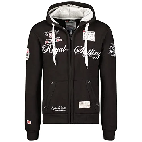 GEOGRAPHICAL NORWAY Herren Designer Hoodie Jacke FIGHTER von Geographical Norway