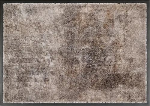 Schöner Wohnen Kollektion Fußmatte - Rutschfeste Sauberlaufmatte 67x100 cm in Beton grau - Teppiche Gegend: Pflegeleichte Schmutzfangmatte, waschbar bei 30°C, ideal für jeden Raum und sorgt für eine saubere Umgebung.