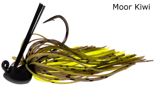 Zeck Fishing Skirted Jig Moor Kiwi - Hakengr.: 1/0 - Kopf: 7 g