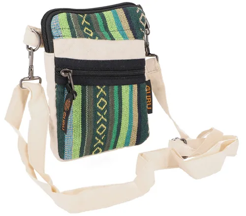 Brustbeutel, Passporttasche, Mini Crossbody Bag - grün - 17*12*4 cm