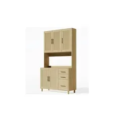 Highboard , holzfarben , Maße (cm): B: 100 H: 183