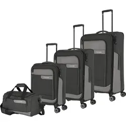 Travelite VIIA Kofferset 4-teilig in grau von travelite