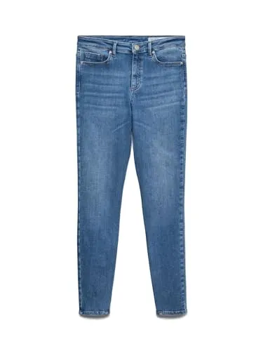 VERO MODA VMPOLLY Mid Rise Skinny Jeans für Damen - Modische Skinny Jeans mit Mid Rise für einen perfekten Sitz. Ideal für jeden Anlass und aus hochwertigem Material gefertigt.