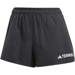 adidas Terrex MT Light 3in Laufshorts Damen-Schwarz, Größe L (auch verfügbar in XS, S, M, XL)