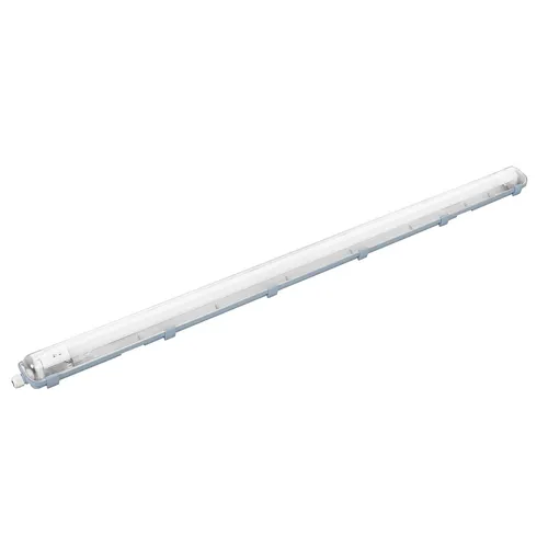 LED-Feuchtraumleuchte - klar-grau - 127 cm