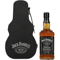 Jack Daniel's Gitarrenkoffer mit Old No. 7 Tennessee Whiskey