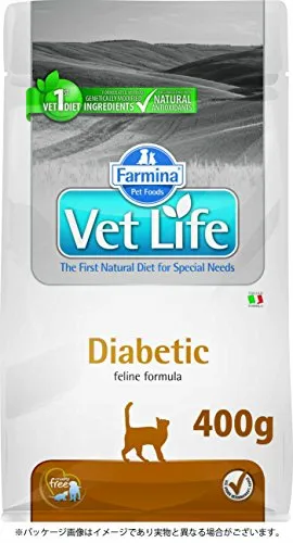 Farmina Vet Life Katze Diabetic Trockenfutter, Kilogramm:0.4 kg