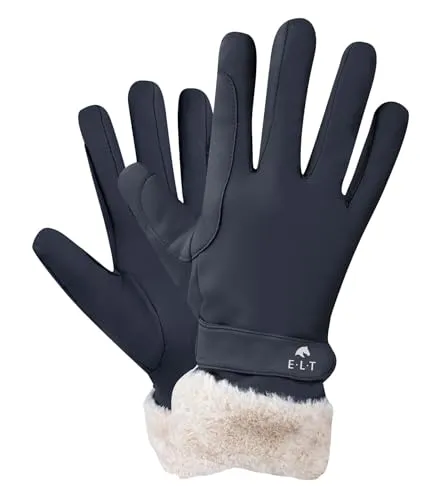 E.L.T Nachtblau L Reithandschuh St. Moritz Winterhandschuh