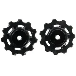 Sram Pulley-Set 2139026002 - Schwarz, 2 Stück - Hochwertiges Pulley-Set für Fahrräder, ideal für reibungslose Schaltvorgänge und lange Haltbarkeit. Kompakte Größe: 5x5x5 cm.